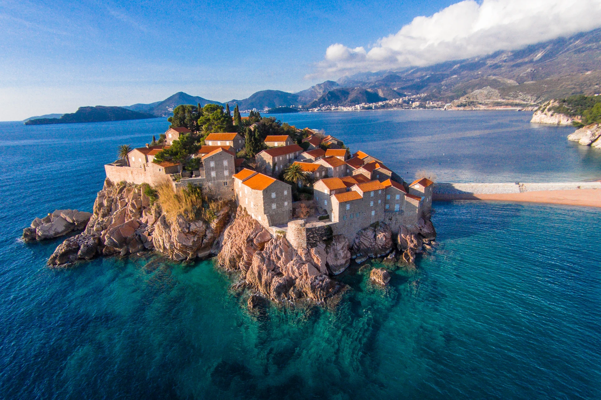 St Stefan Island, Budva, and Moric Olive Farm: Coastal Delights Tour