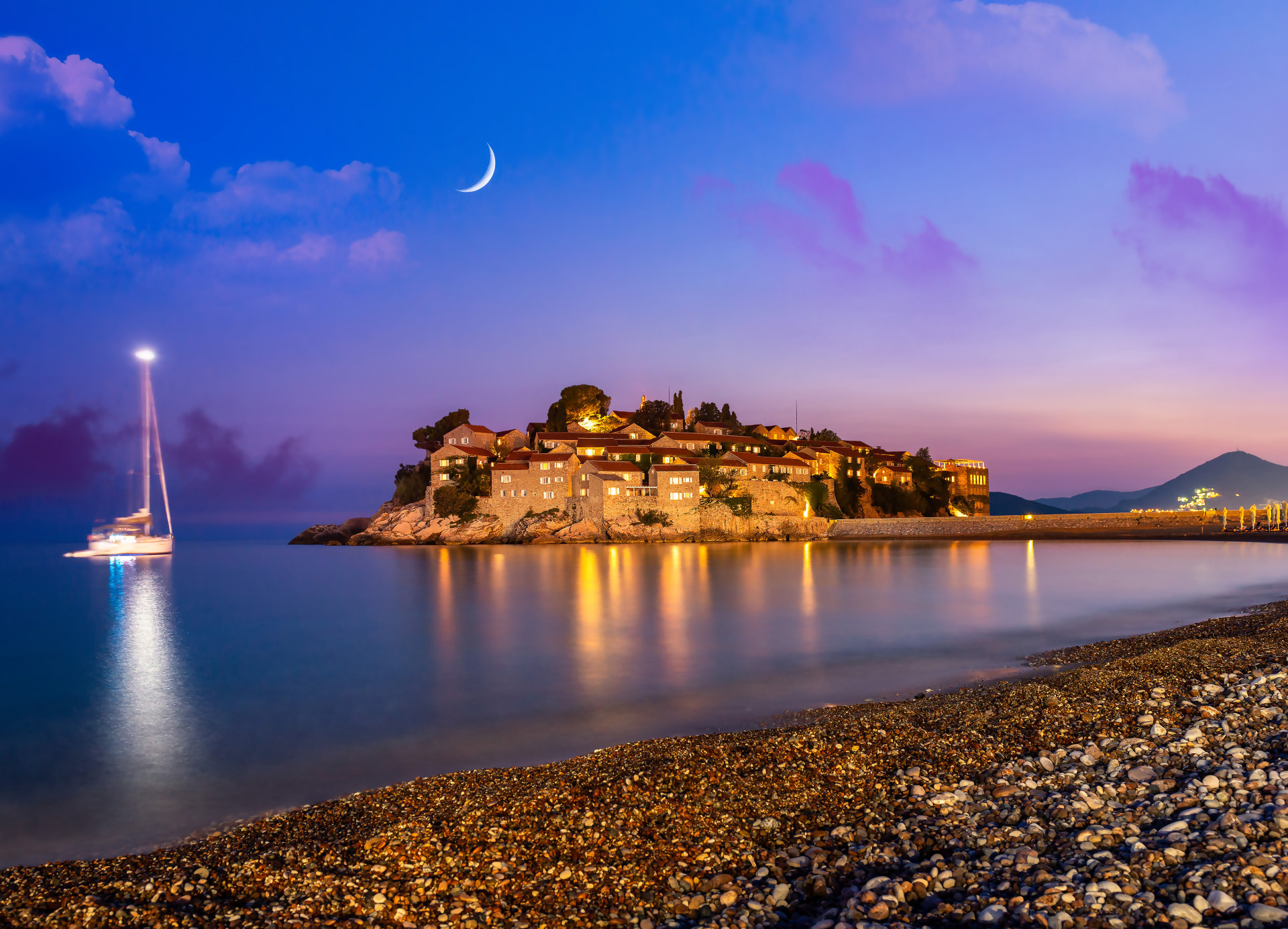 Anchorages in Montenegro